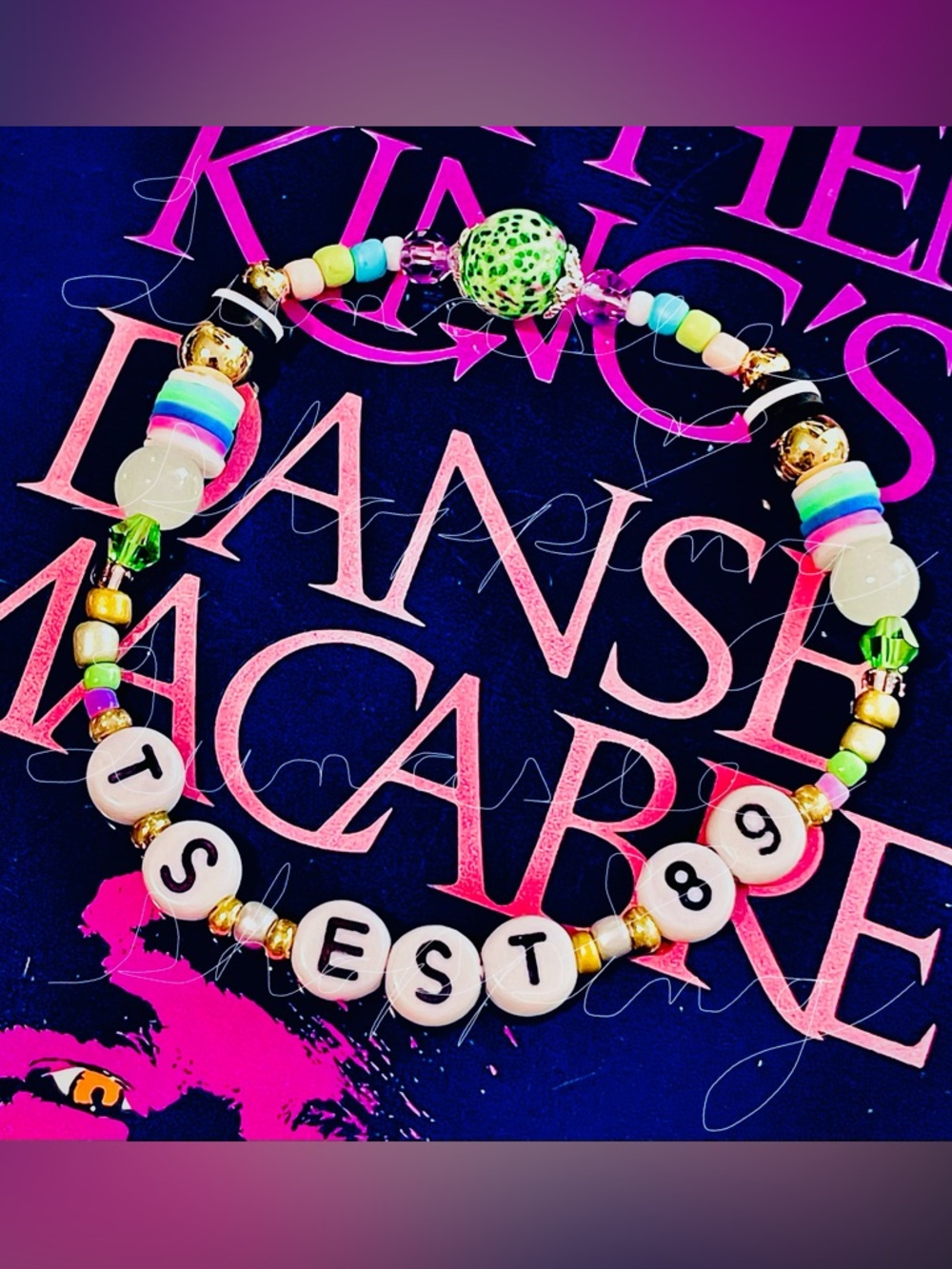 Taylor Swift 1989 handmade bracelet